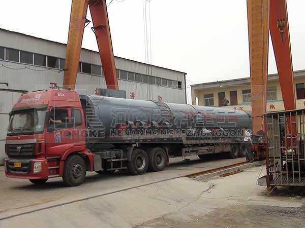 陶粒砂回轉窯設備為什么是傾斜的呢?